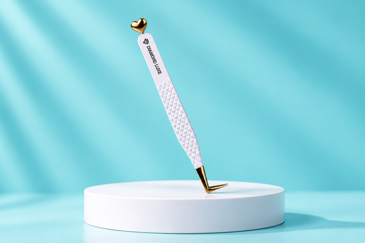 White tweezer collection