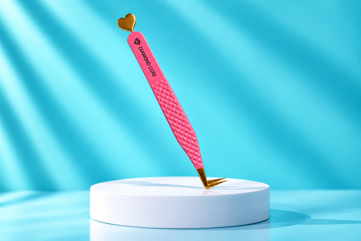 Pink tweezer collection